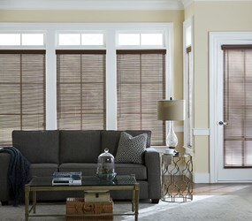 Bella View: Trademark 1 Inch Faux Wood Blinds